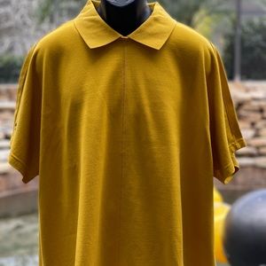 CONVERSE SHAPES DESIGN FOR EVERY BODY UNISEX POLO GOLD NO TAGS